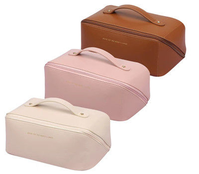 El bolso cosmético de la lona ligera para las mujeres viaja bolso de la organización del artículo de tocador