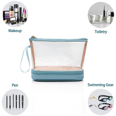 El artículo de tocador cosmético impermeable de alta calidad del bolso empaqueta con la cremallera