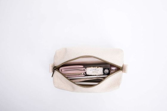 Bolsas de aseo cosméticas impermeables de PVC con cremallera