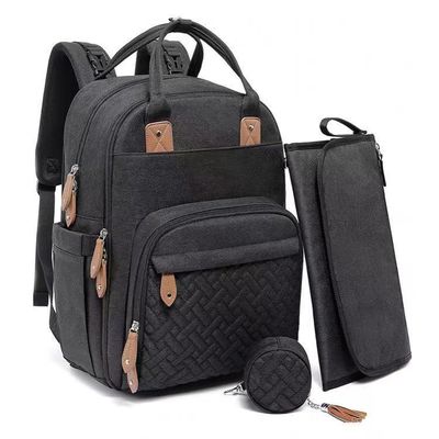 Bolsa de pañales para mamá, multifunción, portátil, plegable, resistente al agua