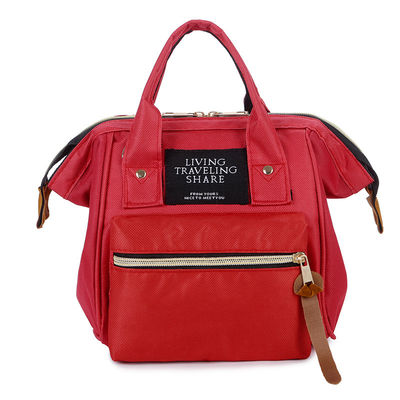 Bolso de maternidad de mamá de color personalizado impermeable para uso diario