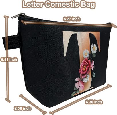 Bolsas de aseo ligeras, lindas, suaves y duraderas a prueba de golpes con cremallera