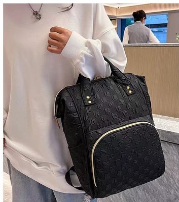 Cierre de cremallera Uso diario Madre Bolsa Mochila Personalizada