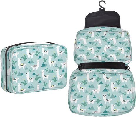 Bolsa de viaje Cactus y montañas Bolsa de aseo colgante Escuela Oficina Bolsa de maquillaje