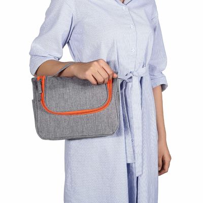 Tejido resistente al agua, resistente al agua, bolso colgante de ropa de baño con mango