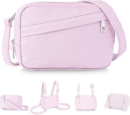 Bolso de cuerpo cruzado resistente al agua para mujeres de varias posiciones