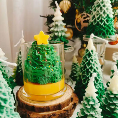 Paciencia de gama alta, lindas y duraderas velas de árbol de Navidad.