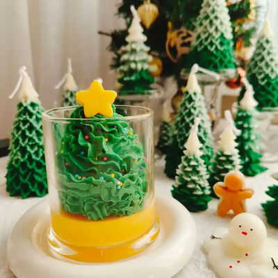 Paciencia de gama alta, lindas y duraderas velas de árbol de Navidad.