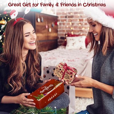 Velas perfumadas de Navidad Set de regalos Alce y árbol de Navidad en forma de cera de soja hecha a mano Xnavidad Aromaterapia vela