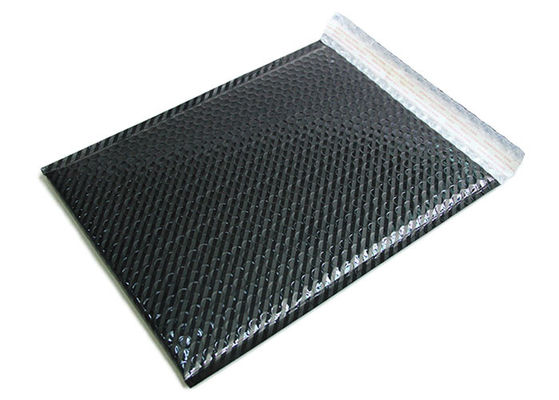 Bolsos de empaquetado del plástico de burbujas negro plástico del papel de aluminio para el envío