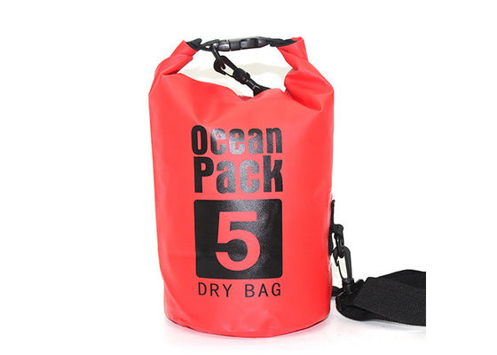 Pequeños bolsos al aire libre del almacenamiento de la prenda impermeable del bolso seco de los deportes 5L