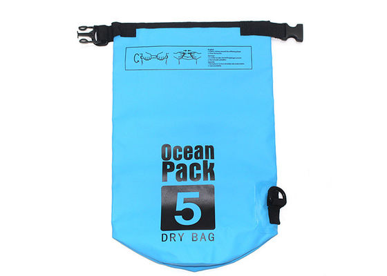 El PVC del top de rollo impermeabiliza el bolso seco pequeño para nadar la impresión de encargo