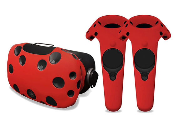 Tipo de HTC Vive de los accesorios del juego de la piel VR de la protección del silicón para el regulador de las auriculares