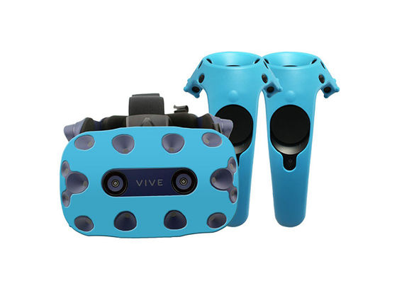 Favorable piel de la protección del silicón de los accesorios de HTC Vive para las auriculares y el regulador
