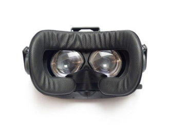 Amortiguador de alta calidad de la espuma de la cara de la cubierta de la cubierta VR del vr de la máscara de VR con el material de cuero